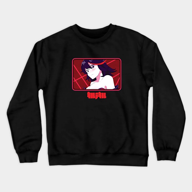 kill la kill girl Crewneck Sweatshirt by Call me Sunshine